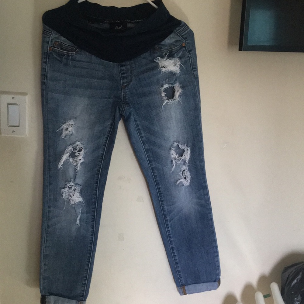 Maternity Jeans faded blue